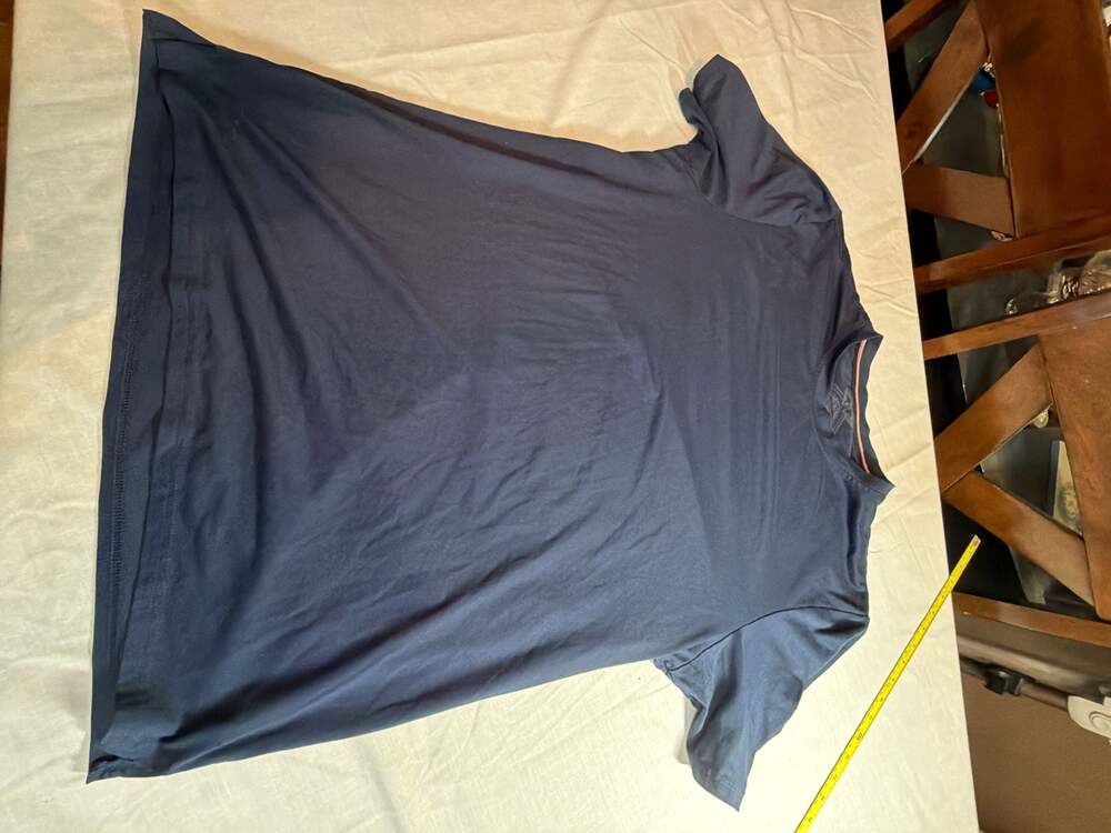 Weatherproof Vintage Men's Navy Blue T-Shirt Size Large